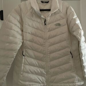 The North Face Women's White Puffer Jacket